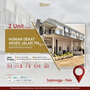 Jual Rumah Baru Desain Eropa Klasik di Naufal Regency - Malang Jawa Timur