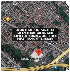 LAHAN KOMERSIAL STRATEGIS DI JALAN ABDULLAH BIN NUH KOTA BOGOR