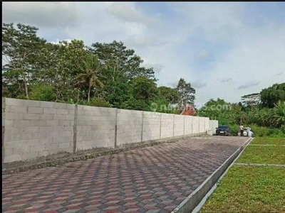 Pekarangan Dijual Jogja Utara, Luasan 160 m2, View Sawah