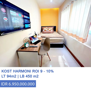 Rumah Kost ROI 10 Persen Dijual Di Ring 1 Harmoni Jakarta Pusat