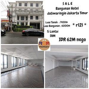 Sale Bangunan Hotel Jatiwaringin Jakarta Timur