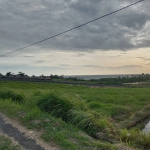 tanah view pantai kelecung tabanan dekat pantai pasut