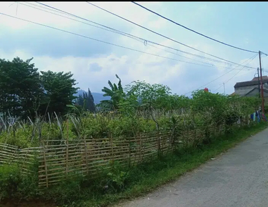 Tanah murah view bagus datar lembang