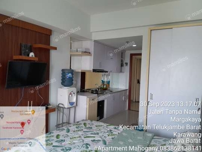 Apartemen Tamansari Mahogany Tipe Studio Full Furnished Lt 20 Telukjambe Timur Karawang