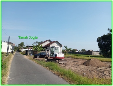 Dekat Jogja Airport Resto Jual Tanah di Jl. Kenanga Purwomartani