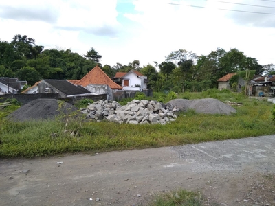 Dijual Tanah Pekarangan Utara Jl Solo-Jogja, Dekat Tol Purwomartani