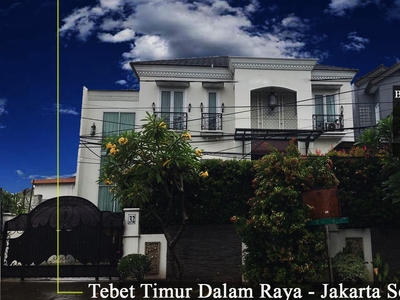 Dijual RUMAH MEWAH TEBET TIMUR RAYA 3 LANTAI JAKARTA SELATAN