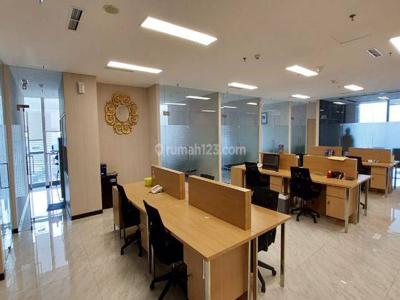 Sewa Office Space Furnished, Treasury District 8 Scbd Jakarta Selatan