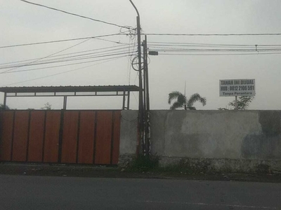 Tanah pinggir jalan raya di Bojongsoang Buah Batu Bandung