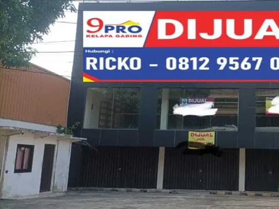 Dijual Cepat 3 Unit Ruko Gandeng Komersial nan Strategis di Kalimalang