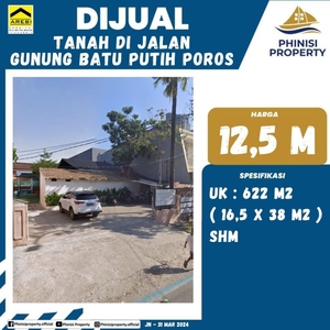 DIJUAL TANAH DI JALAN POROS GUNUNG BATU PUTIH