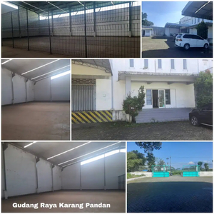 Disewakan Gudang Lokasi Raya Karang Pandan