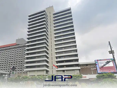 Disewakan Kantor Menara Cakrawala 197 M2 Partisi Thamrin Jakarta Pusat