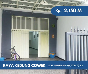 Jual Cepat Ruko 2 Lantai  Raya Kedung Cowek dekat Suramadu