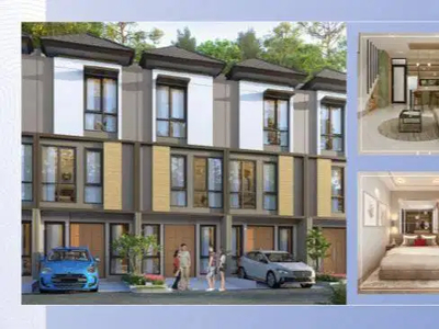 PROMO NEW LAUNCHING CLUSTER RUMAH 3 LANTAI STRATEGIS