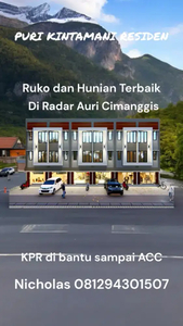 Ruko Modern 3 lantai di Cimanggis: Lokasi Strategis, Potensi Tinggi