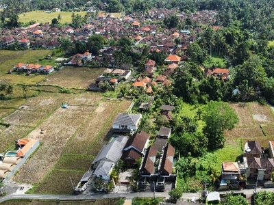 Sewa Tanah MURAH Lokasi Strategis View Sawah Link Villa di Pejeng Ubud Bali