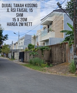 tanah kosong jl Faisal 15