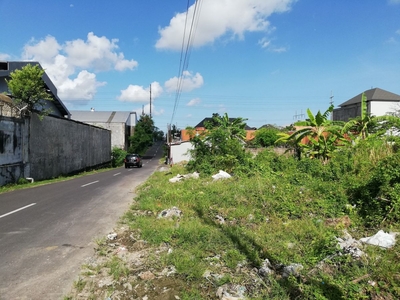 Tanah sewa, 1100m2, dekat Jalan Gatot Subroto Barat, Denpasar, Bali