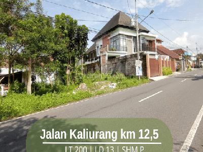 Cocok Buat Usaha Tanah Lokasi Pinggir Jalan Utama di Jakal Km 12