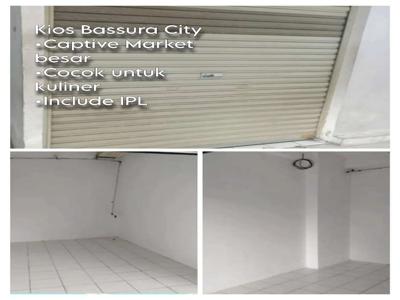 Kios apartemen Bassura City cocok untuk usaha