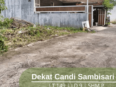 Dekat Candi Sambisari Tanah Pekarangan Dalam Komplek Perumahan