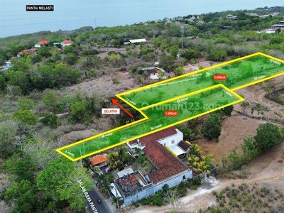 Dijual Tanah Lokasi Strategis Di Jalan Utama Pantai Melasti, Bali