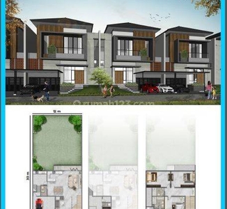 Rumah Pik 2 Pantai Bukit Villa Ukuran 12x30 Termurah 250jt Tahun