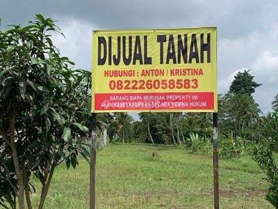 Tanah Shm Strategis Murah Pakem Sleman Yogyakarta