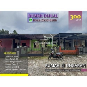 Dijual Rumah Cocok Untuk Kost2an Dekat Kampus Ngudi Waluyo Ungaran - Semarang