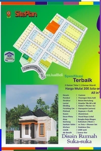 Dijual Tanah Kavling Siap Bangun Lokasi Strategis LT 60-120 Tipe Rumah 36-100 - Bandung Kota