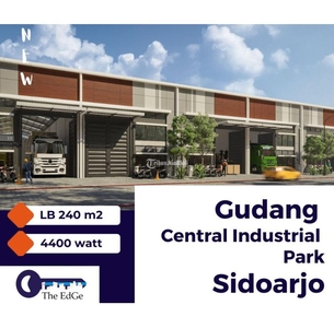 Jual Gudang Central Industrial Park CIP Security 24 Jam - Sidoarjo