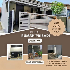 Dijual Cepat Rumah Bekas Serta Isinya Full LT 70 m2 - Cirebon Kota