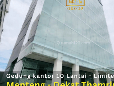 Gedung 10 Lantai + Basement, Di Jl Kebon Sirih Raya Benteng