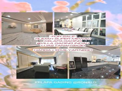 SUPERR MEWAAHH!! DIJUAL RUMAH VILLA GADING INDAH 9×30 KELAPA GADING