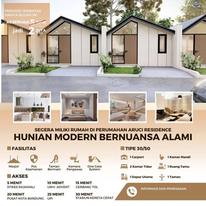 200 jutan rumah di cihanjuang view terbuka kota bandung dan cimahi