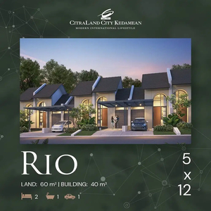 Citraland Kedamean Gresik tipe RIO (5x12)