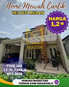 Di jual. cepat rumah mewah di gaperta ujung