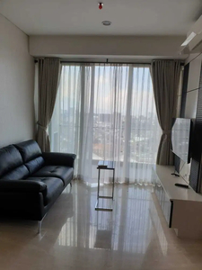 dijual apartment 2 kamar jarang pakai furnish bagus di landmark