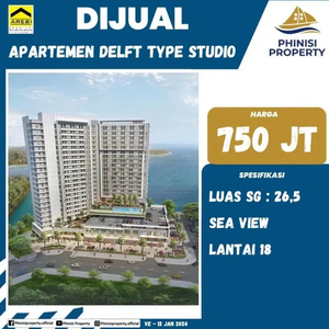 DIJUAL APARTMENT MURAH DI DELFT APARTMENT TYPE STUDIO