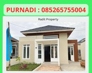 Dijual Rumah Cantik , Dp 10 juta , Dekat Ke Bandara