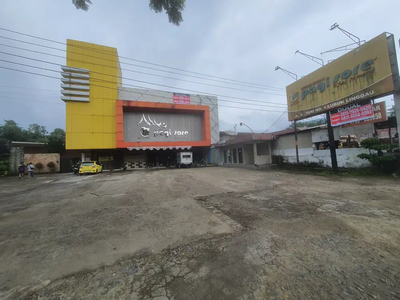 DIJUAL TANAH DAN BANGUNAN EKS PAGI SORE LUBUK LINGGAU SUMSEL