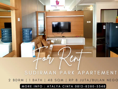 Disewakan Apartement Sudirman Park 2BR Full Furnished Mid Floor