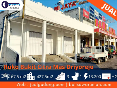 Disewakan/DiJual Ruko Bukit Citra Mas Blok RA Gresik – Gresik