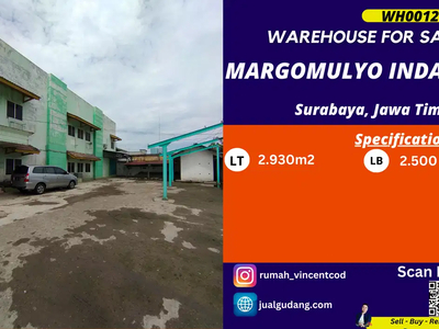 Disewakan Gudang Masuk Kawasan Industri Margomulyo Indah Surabaya