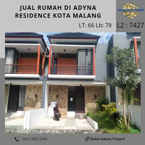 Edisi BU Rumah 2 Lantai Modern Murah di Lowokwaru Malang