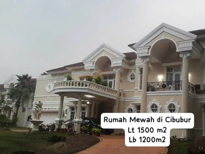 For sale rumah super mewah Di dalam cluster Legenda wisata cibubur