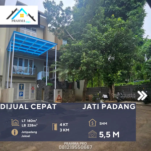 Jati Padang Pasar Minggu Jakarta Selatan Rumah Dalam Cluster Dijual