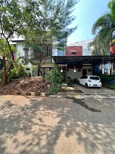 jual rumah modern dalam cluster dekat MRT Citos pondok labu