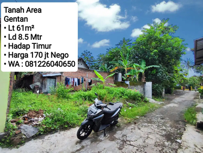 Jual Tanah Di Siwal Baki Area Gentan